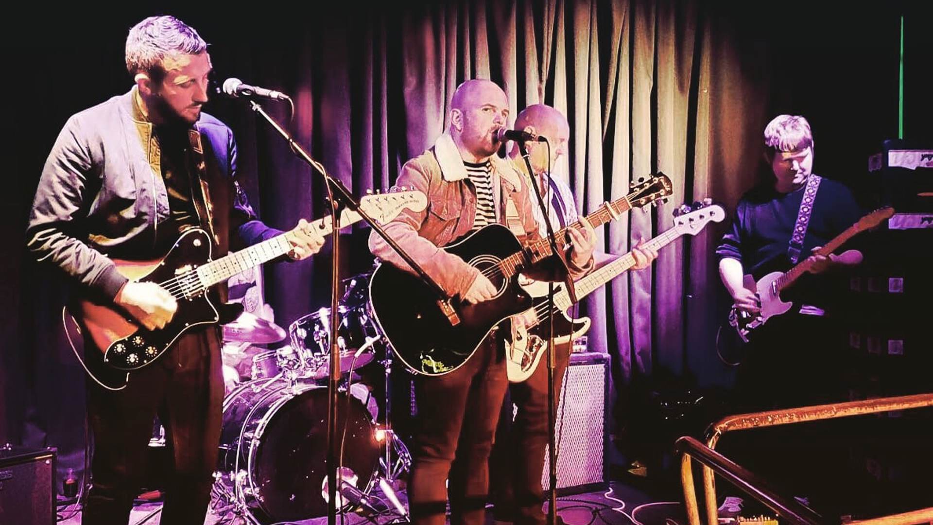 Josh and his band
